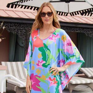 Dudley Stephens Luxe Stretch Jolie Kaftan, NWT, Size Large
